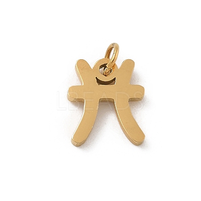 304 Stainless Steel Charms LS-STAS-R001-04G-12-1