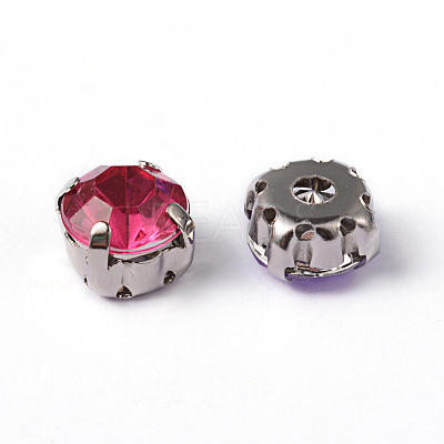 Sew on Rhinestone X-GACR-D001-8mm-M-1