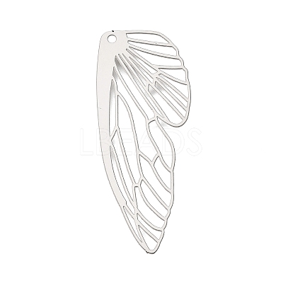 201 Stainless Steel Big Pendants STAS-G396-06P-1