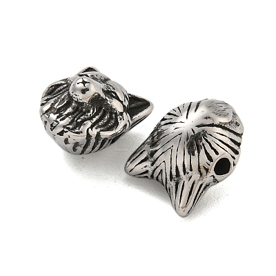 Animal 304 Stainless Steel Beads STAS-E214-11AS-12-1