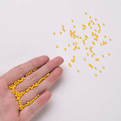 11/0 FGB Grade A Baking Paint Glass Seed Beads X-SEED-N001-A-1002-1