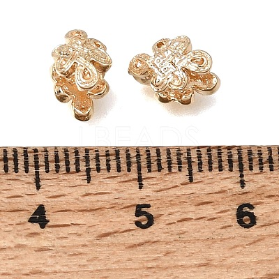 Brass Cuff Earrings KK-N290-30G-1