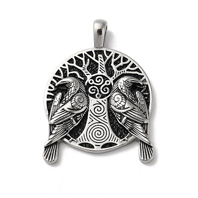 Viking 304 Stainless Steel Big Pendants STAS-L223-09AS-1