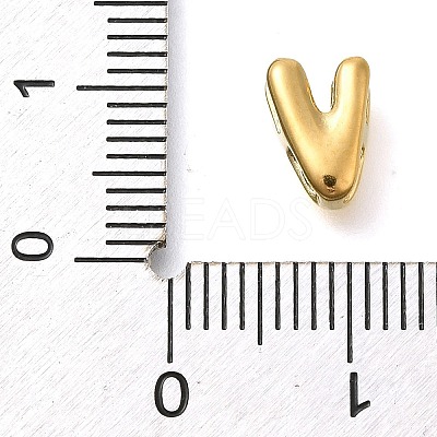 Ion Plating(IP) 304 Stainless Steel Slide Charms STAS-B075-37G-V-1