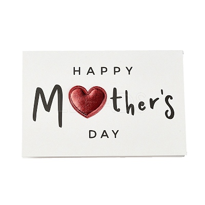 4Pcs Kraft Paper Greeting Cards AJEW-FS0001-30D-1