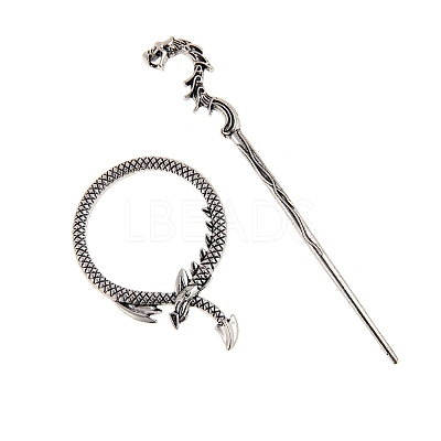 Tibetan Style Alloy Hair Sticks PW-WGCE4EE-02-1