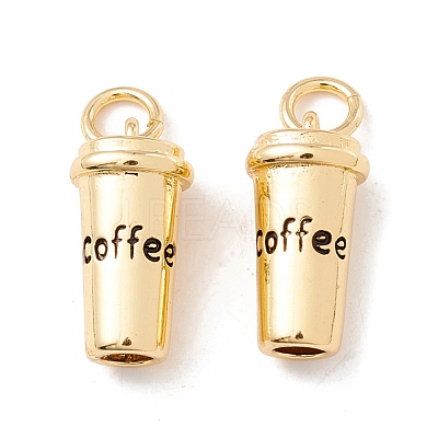Brass Pendants KK-P217-18G-1