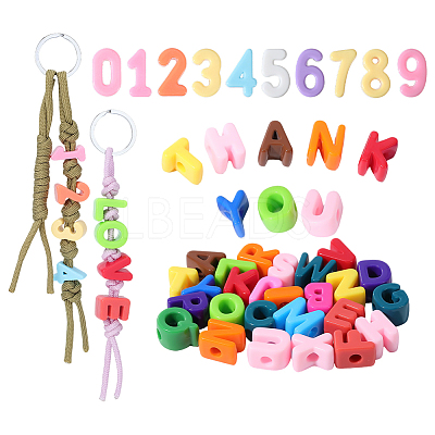 2Bags Acrylic European Beads FIND-PH0061-63-1