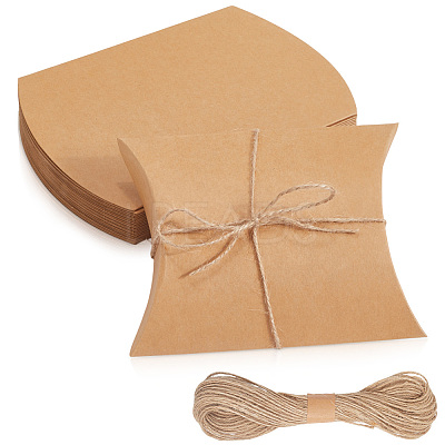 20Pcs Paper Pillow Candy Boxes CON-BBC0001-10-1