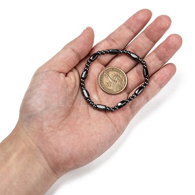 Magnetic Hematite Bracelets X-BJEW-Q005-1