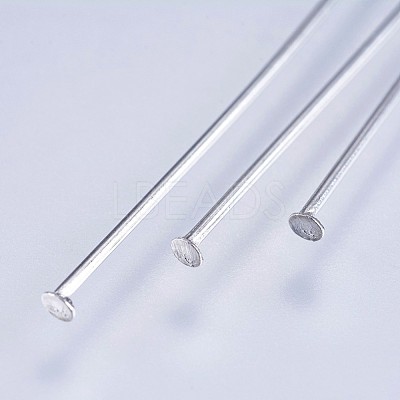 Tarnish Resistant 304 Stainless Steel Flat Head Pins STAS-F145-07P-0.6x45mm-1