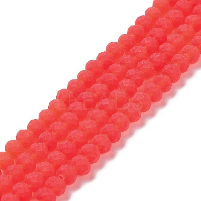Transparent Glass Beads Strands EGLA-A034-T8mm-MD01-1