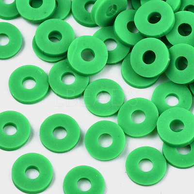 Handmade Polymer Clay Beads X-CLAY-Q251-8.0mm-71-1