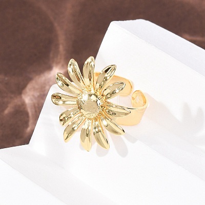Brass Cuff Open Rings LS-RJEW-Z129-02G-01-1