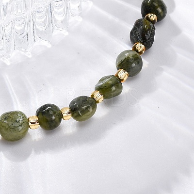 Natural Rutilated Quartz Beaded Bracelets for Women G-P563-07P-04-1