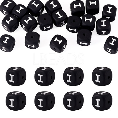 20Pcs Food Grade Eco-Friendly Silicone Beads SIL-TADJ0001-04I-1