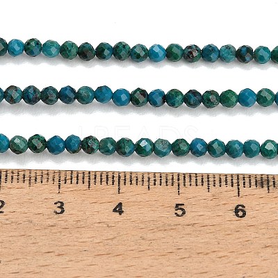 Natural Chrysocolla Beads Strands GG-CBA77FB-B12-3mm-1