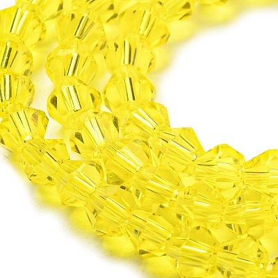 Transparent Glass Beads Strands GLAA-F029-2mm-21-1