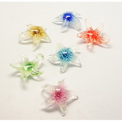 Handmade Lampwork Pendants X-LAMP-H030-M-1