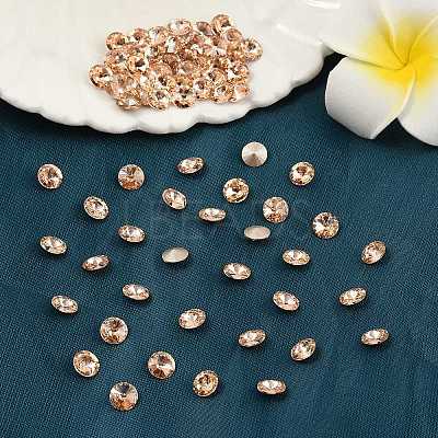 Preciosa&reg MAXIMA Crystal Round Stones Y-PRC-RASS47-90300-1