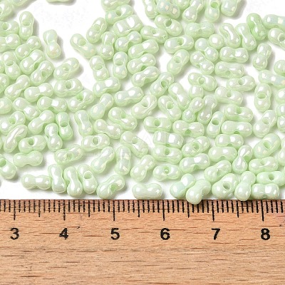 Opaque Colours Luster Glass Seed Beads X1-SEED-B001-01A-10-1