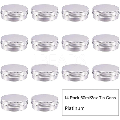 Round Aluminium Tin Cans CON-BC0005-18A-1