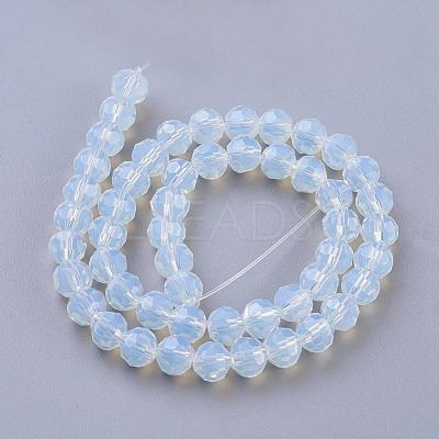 Opalite Beads Strands GSF8mmC081-1