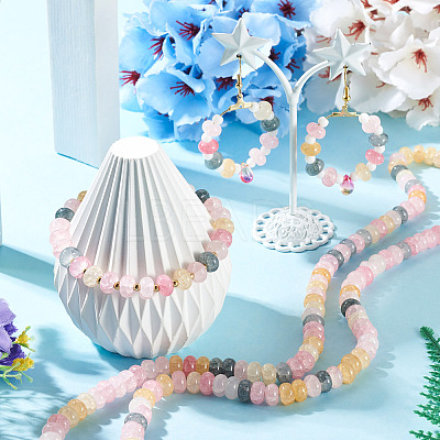 1 Strand Glass Beads Strands GLAA-TADJ0001-06B-1