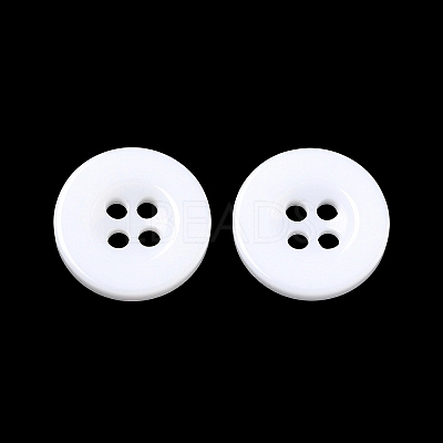 Resin Buttons RESI-D033-15mm-01-1