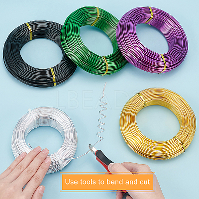 Anodized Aluminum Wire AW-BC0007-2.0mm-15-1