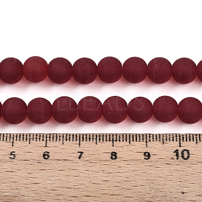 Transparent Glass Beads Strands LS-GLAA-T032-T8mm-MD20-1