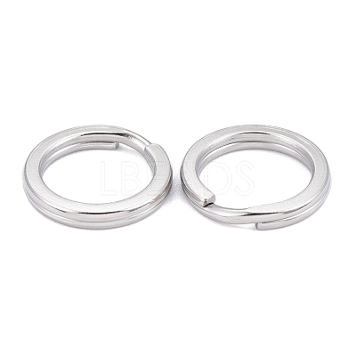 Tarnish Resistant 304 Stainless Steel Keychain Clasps X-KEYC-D049-05-1