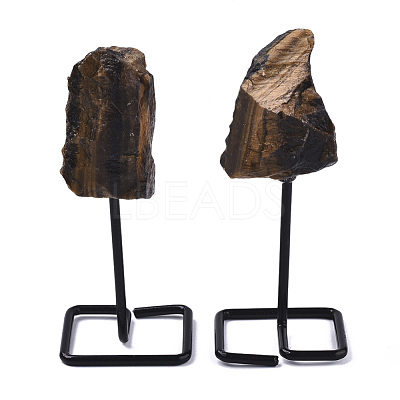 Natural Tiger Eye Display Decorations G-N0236-040A-10-1
