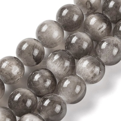 Natural Selenite Beads Strands G-C142-01B-1