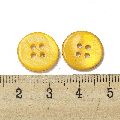 Freshwater Shell Buttons SHEL-C005-02G-1