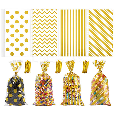 4 Styles OPP Cellophane Candy Storage Bags Sets ABAG-TAC0013-20A-01-1