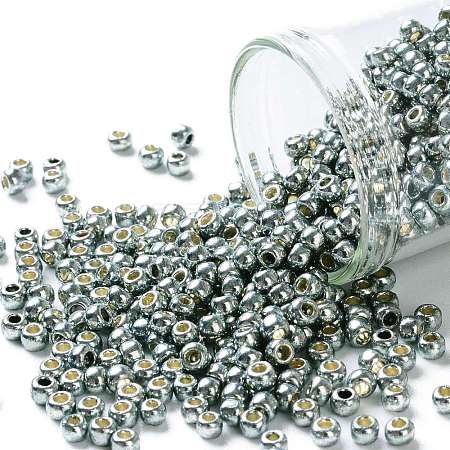 TOHO Round Seed Beads SEED-XTR08-PF0565-1