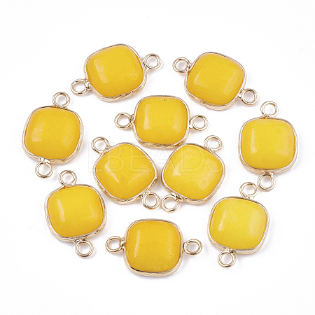 Natural White Jade Links connectors G-S344-69J-1