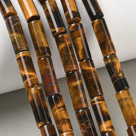 Natural Tiger Eye Beads Strands GG-CBA85B7-A01-1