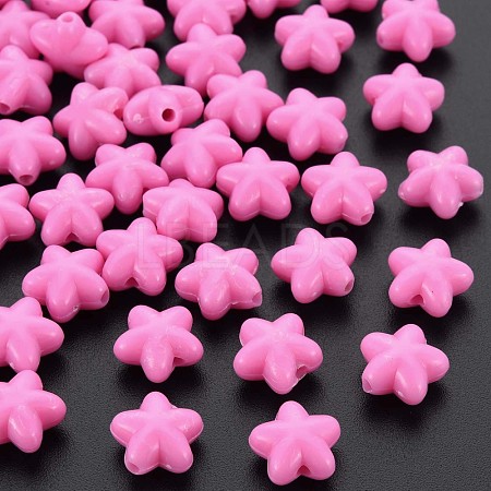 Opaque Acrylic Beads MACR-S373-26-A04-1