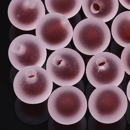 Transparent Acrylic Beads TACR-S148-13B-1