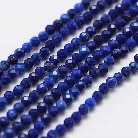 Natural Lapis Lazuli Bead Strands G-G663-48-4mm-1