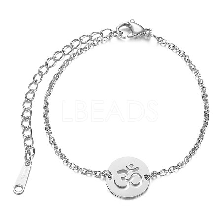 201 Stainless Steel Link Bracelets STAS-T040-JN011-1-1