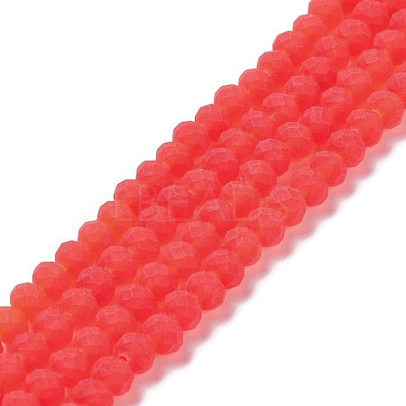 Transparent Glass Beads Strands EGLA-A034-T8mm-MD01-1
