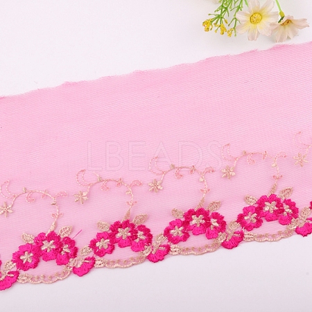 Polyester Lace Trim Ribbons PW-WG82544-04-1-1