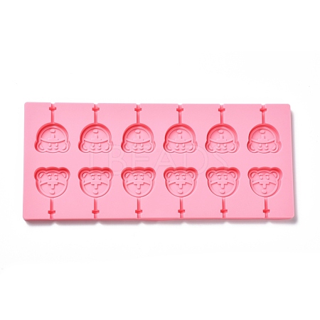 DIY Lollipop Making Food Grade Silicone Molds DIY-P065-01-1