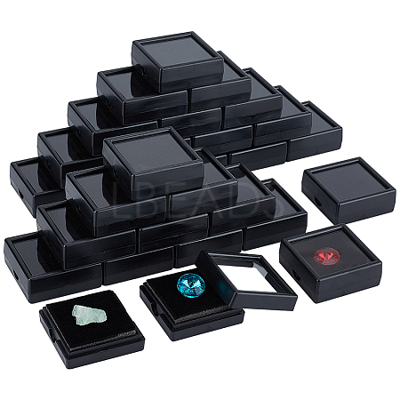 48Pcs Plastic Jewelry Set Boxes OBOX-BC0001-52-1