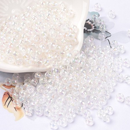 6/0 Glass Seed Beads SEED-T006-04F-12-1