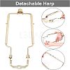 Iron Lamp Shade Harp Holder AJEW-OC0002-67G-4