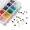 10 Colors Electroplate Glass Beads EGLA-JP0002-01B-6mm-5